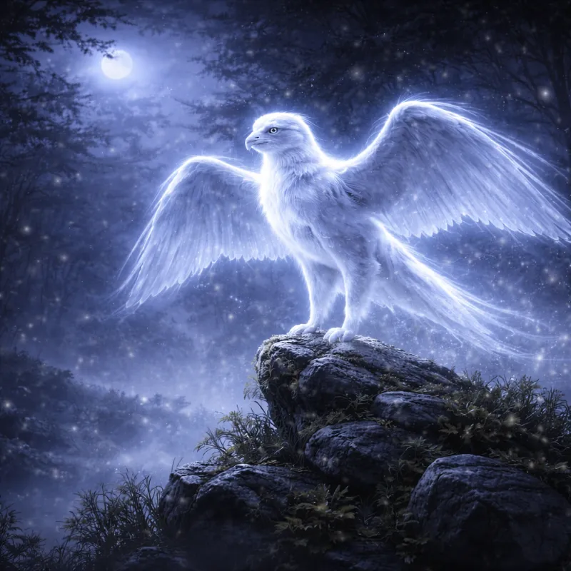 Falcon Patronus Guardian