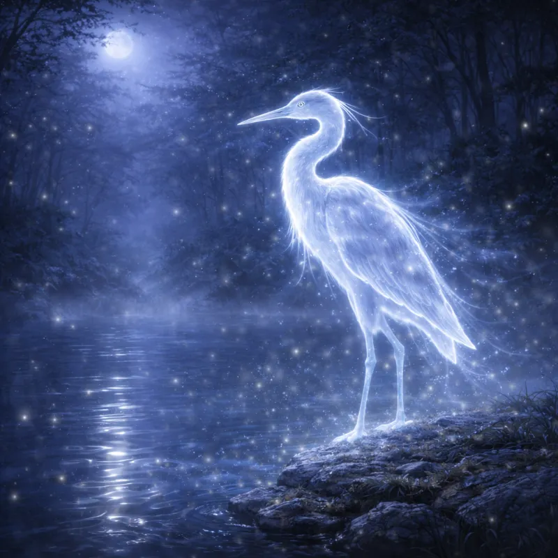Heron Patronus Guardian